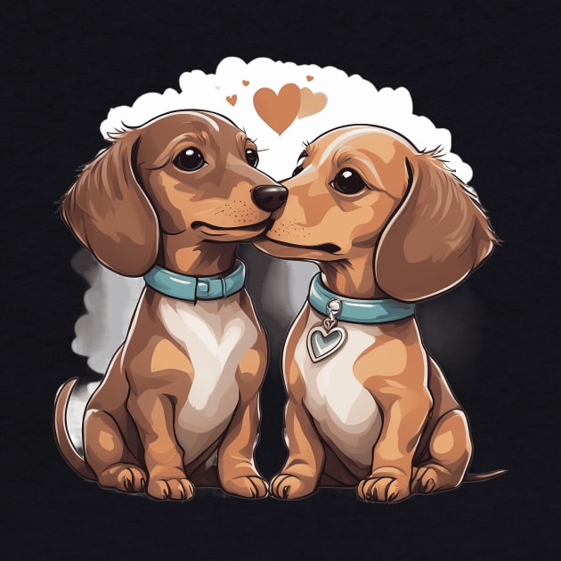 Miniature Dachshund by animegirlnft